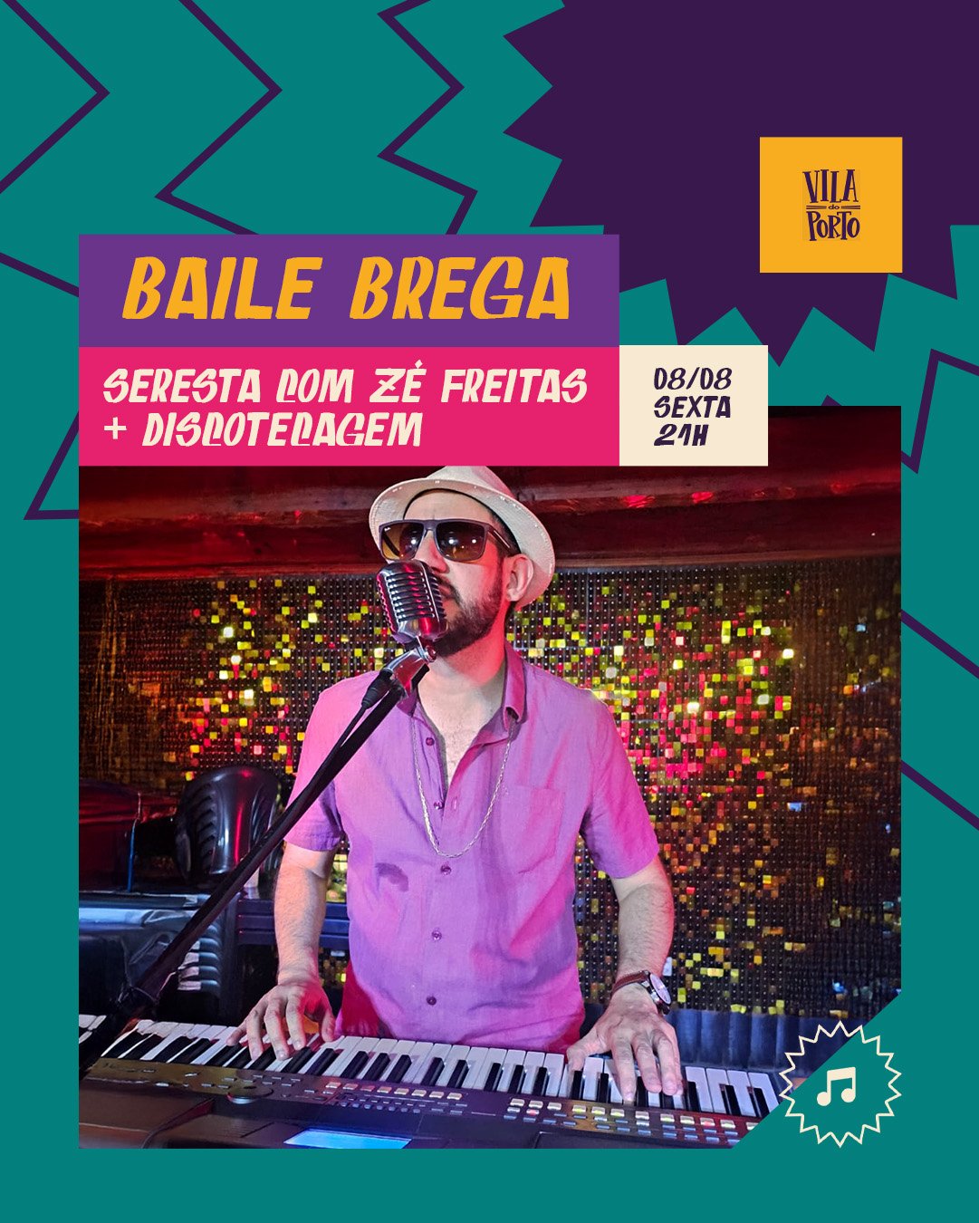 Read more about the article Baile Brega com Zé Freitas: A Sexta Mais Romântica de João Pessoa Promete Fazer Você Dançar Até o Amanhecer