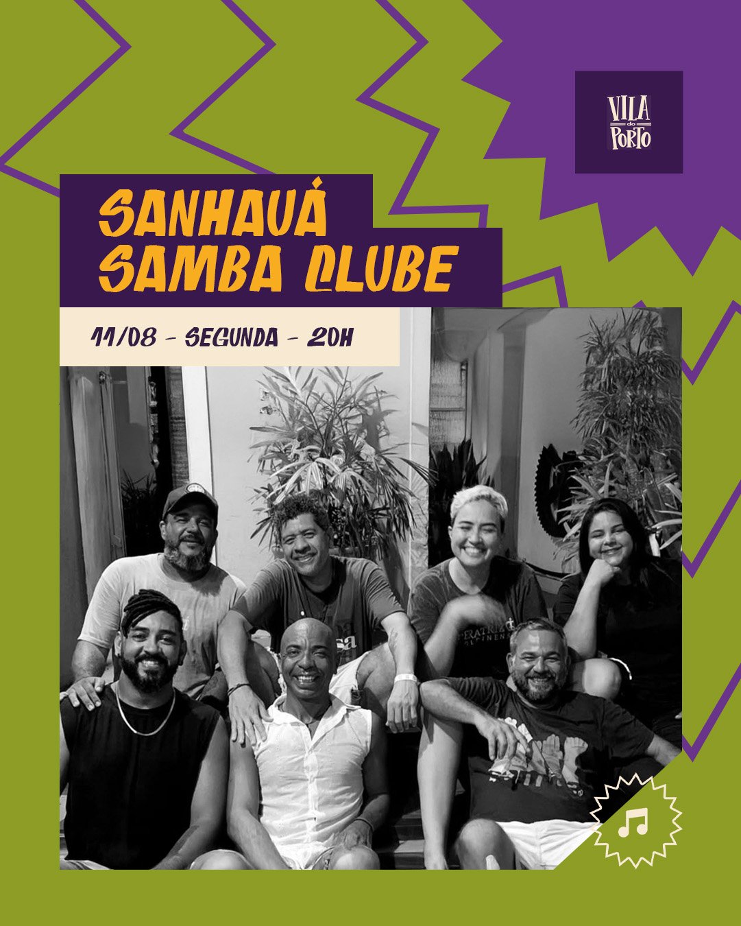 Read more about the article Sanhauá Samba Clube: A Revolução do Samba Autoral Que Transformou as Segundas-Feiras em João Pessoa