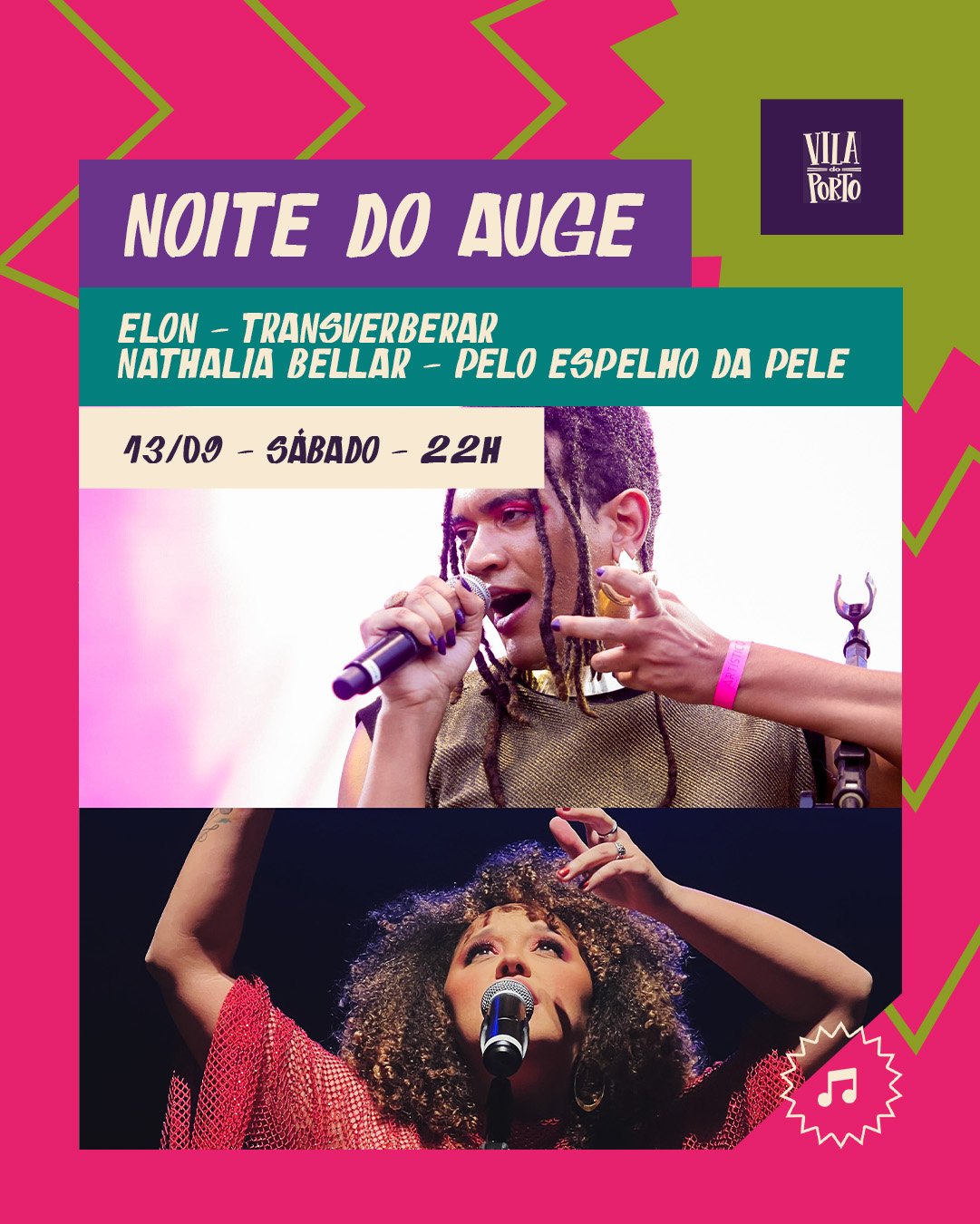 Read more about the article Noite do Auge traz Elon e Nathalia Bellar ao Vila do Porto