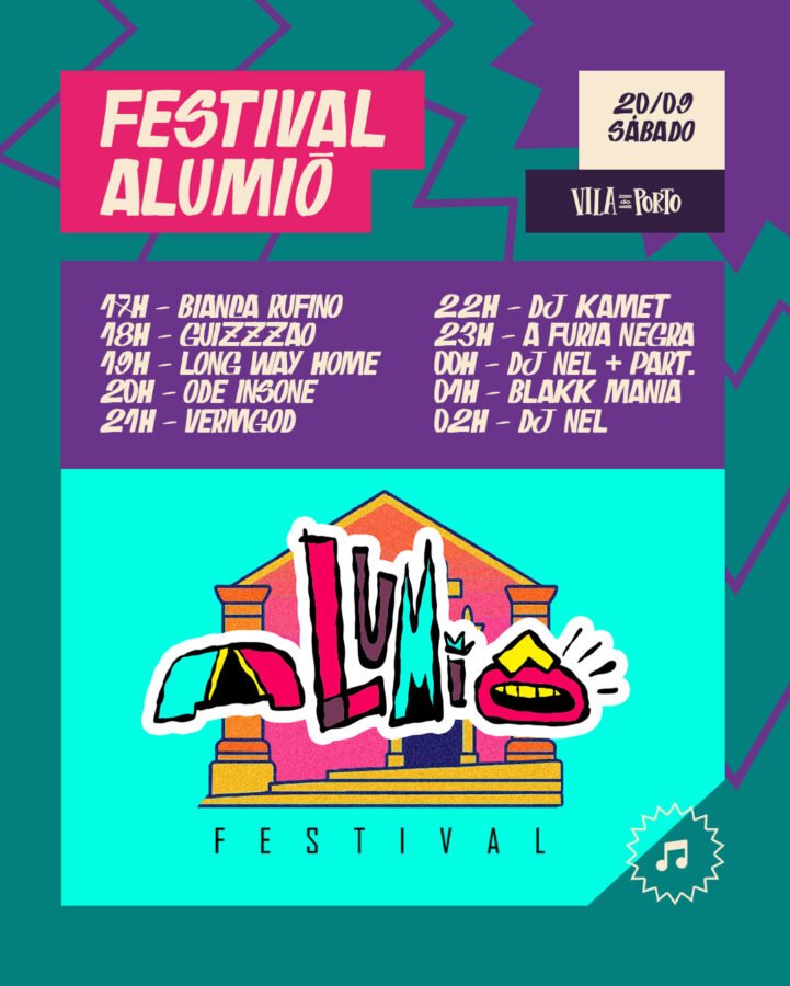 Read more about the article Festival Alumio transforma Vila do Porto em palco gratuito para maratona de shows neste sábado