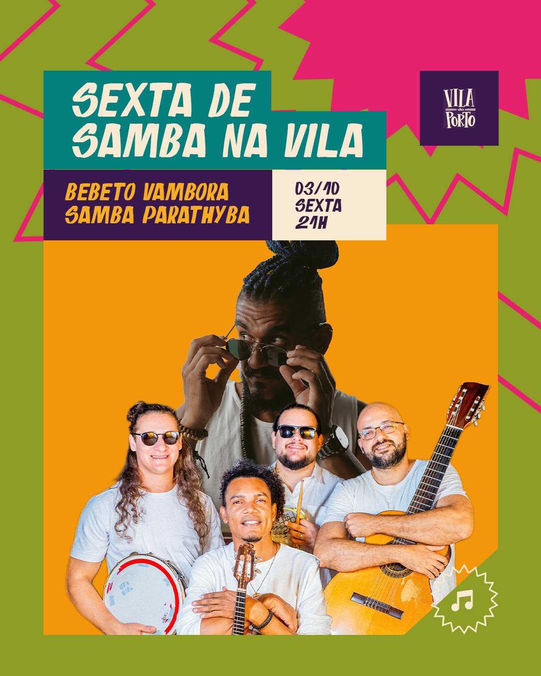 Read more about the article A SEXTA de SAMBA na VILA PAROU TUDO e foi INESQUECÍVEL! 🤯